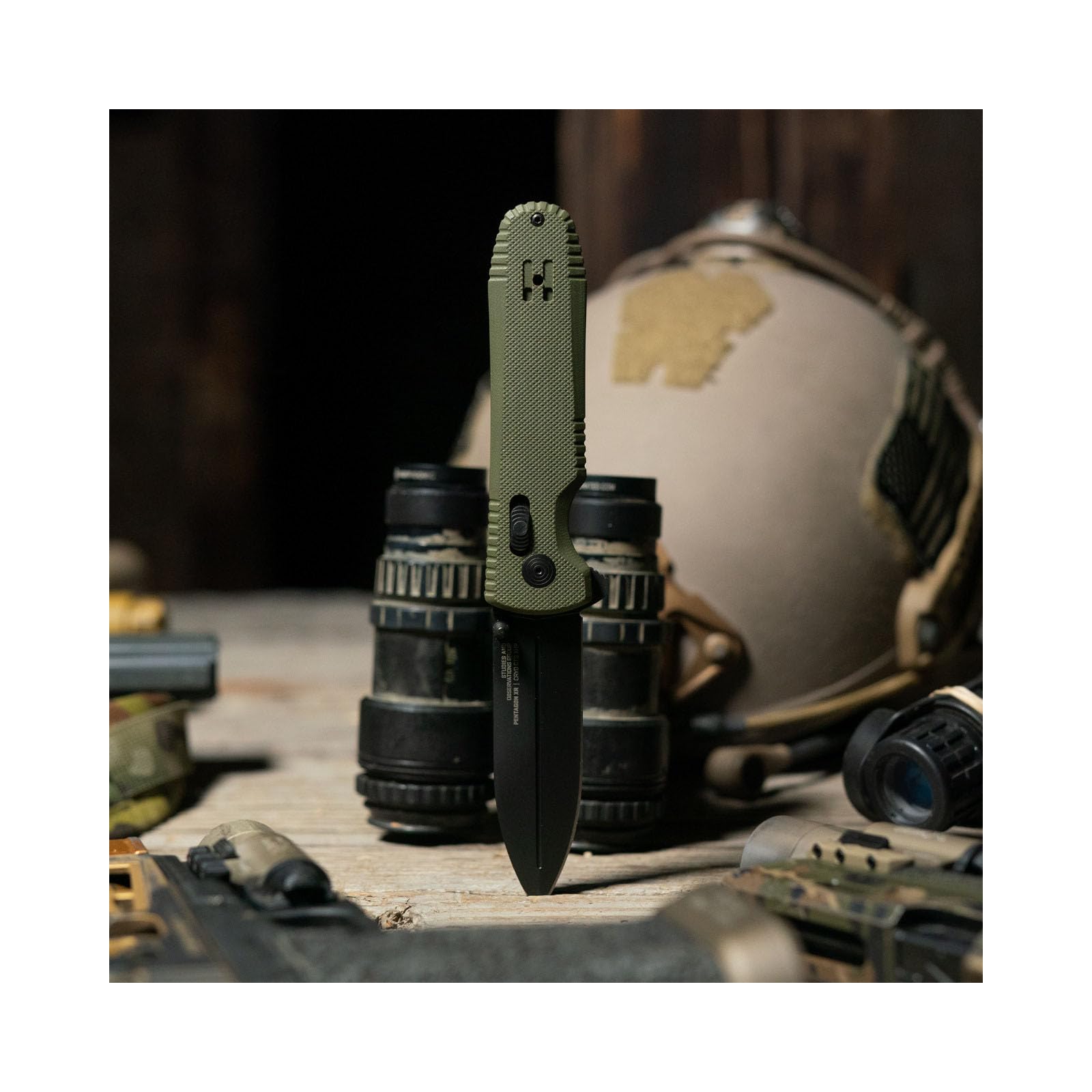 ペンタゴン様 Amazon.com: SOG Pentagon XR - Cuchillos plegables de bolsillo